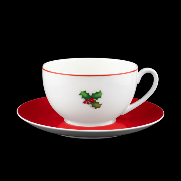 Seasons Greetings Kaffeetasse + Untertasse