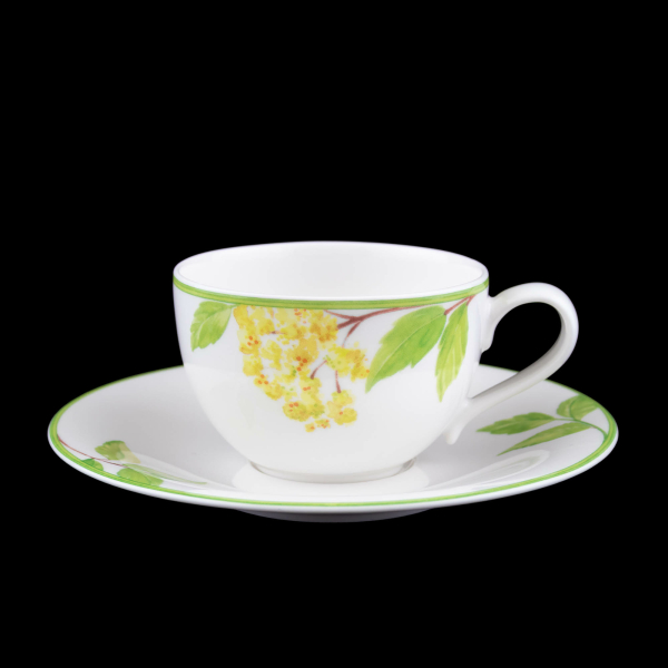 Green Garland Kaffeetasse + Untertasse neuwertig