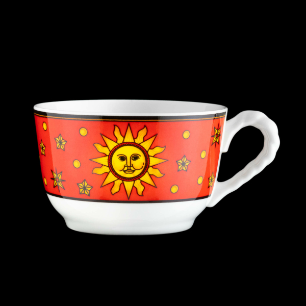 Sun, Moon & Stars Kaffeetasse rot